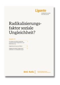 Cover Ligante#3 "Radikalisierungsfaktor soziale Ungleichheit"