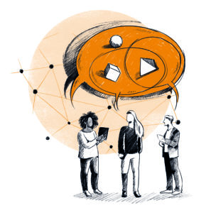BAG RelEx Illustration zum Thema "Vernetzung"