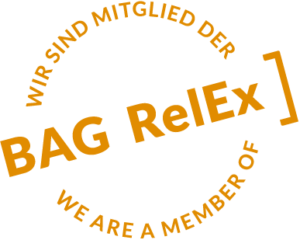 BAG RelEx - Stempel unserer Mitglieder & Beratungsstellen für Radikalisierung